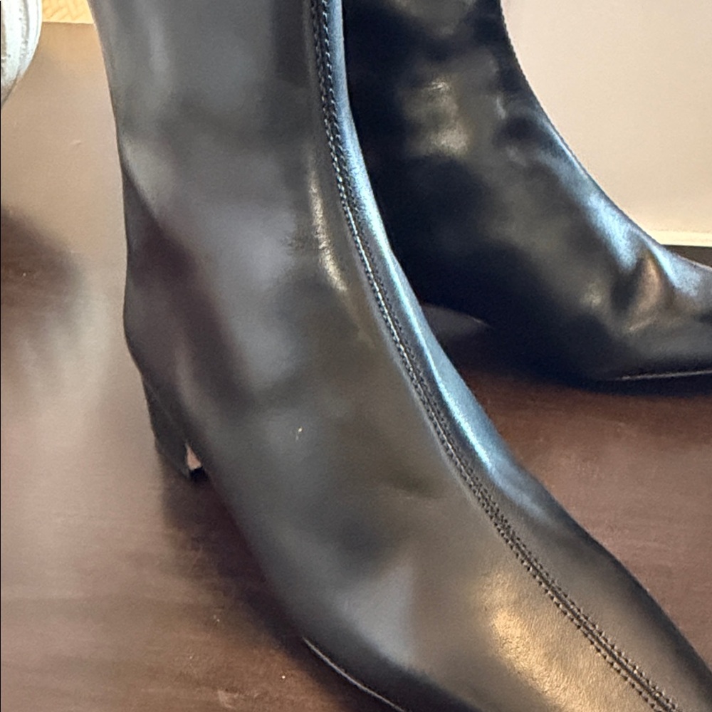 NIB J. Crew Roxie Boot Black Size 8 1/2M - Picture 5 of 10